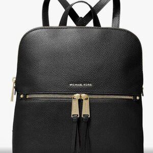 MICHAEL KORS Rhea Zip Medium Slim Backpack - New